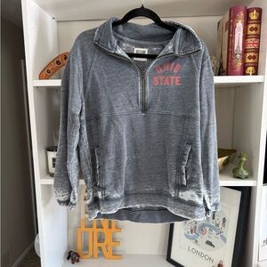 Ohio State super worn Gray Sweater
